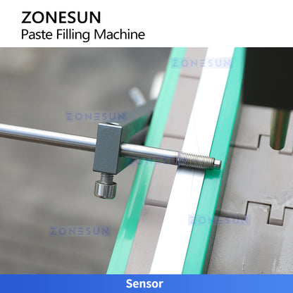 ZONESUN ZS-VTGTL1A Servo Heated Paste Filling Machine for Lipstick, Foundation, Wax and Cosmetic Products