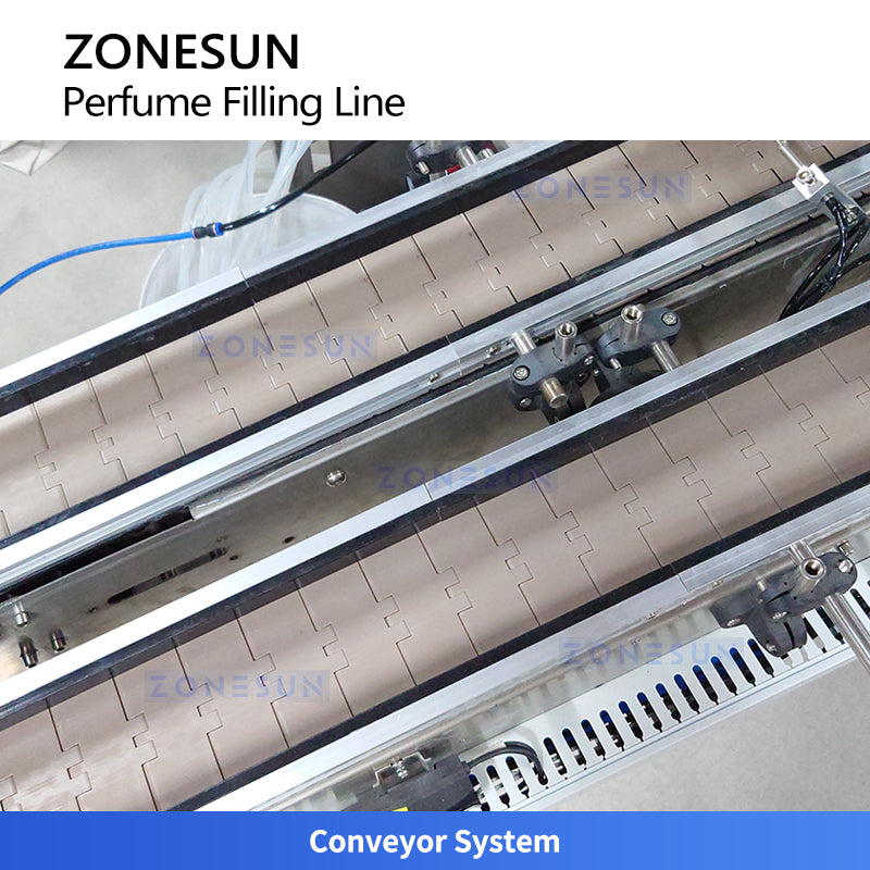 ZONESUN ZS-AFC9B Automatic Perfume Filling Capping Crimping Machine Cosmetic Fragrance Packaging Equipment