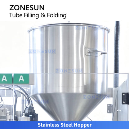 ZONESUN ZS-FS80A Aluminum Tube Multi-Fold Sealing and Coding Machine