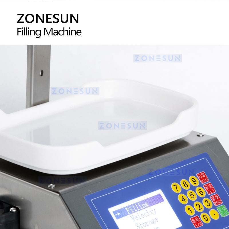 ZONESUN ZS-M1080S Diaphragm Pump Liquid Filling Machine