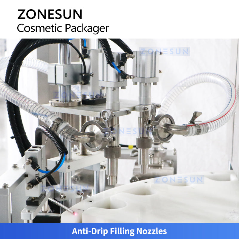 ZONESUN Automatic Hair Serums Filling Sealing Capping Machine