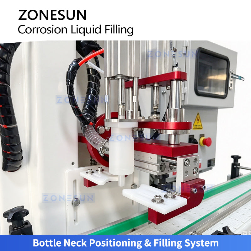 ZONESUN ZS-YTCR15A Rotary Explosion-Proof Corrosive Liquid Filling Machine