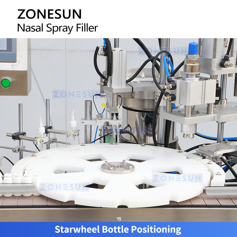 Nasal pump assembly machine