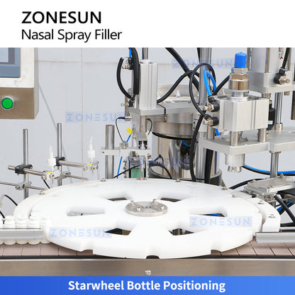 Nasal pump assembly machine