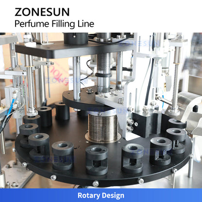 ZONESUN ZS-FALU7 Peristaltic Pump Essential Oils Filling Line