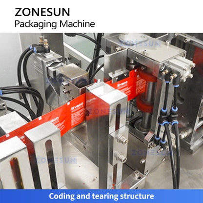 ZONESUN ZS-WZP4 High Speed Disposable Wipes Packing Machine For Single Product
