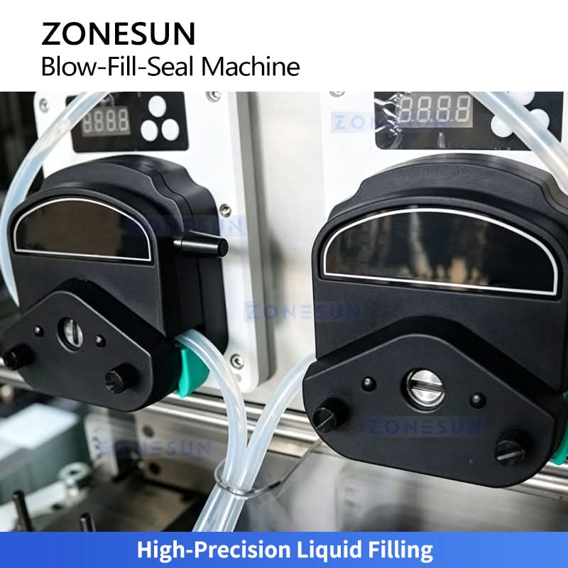 ZONESUN ZS-FS25U BFS Plastic Ampoule Filling and Sealing Machine for Pharma Production