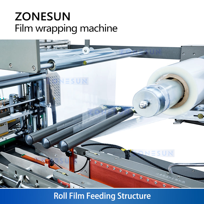 ZS-MSFM730 High-Speed Automatic Transparent Film Overwrapping Machine for Boxes