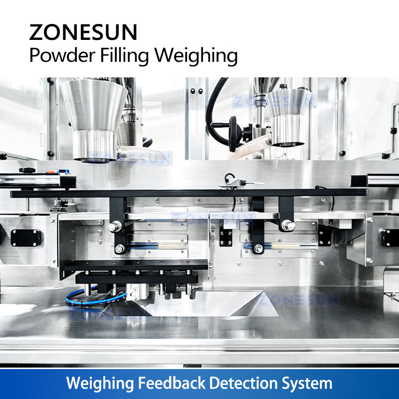 ZONESUN ZS-FM6A Automatic Powder Filling Machine Auger Filler