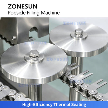 ZONESUN ZS-BB01 Automatic Liquid Tube Filling and Sealing Machine 50-500ml