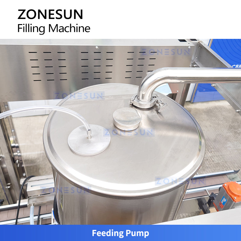 ZONESUN ZS-YT2T-2PXD Automatic 2 Heads Servo Piston Pump Shampoo Lotion Paste Filling Machine