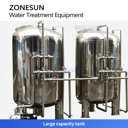 ZONESUN ZS-RO10T Reverse Osmosis Water Treatment System for Industrial and Drinking Water Purification