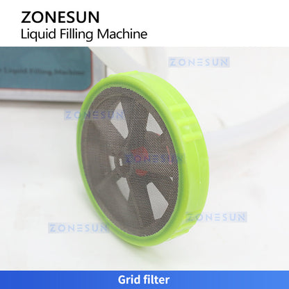 ZONESUN ZS-GFK17B 20-17000ml Semi Automatic Diaphragm Pump Liquid Filling Machine  ZONESUNPRO