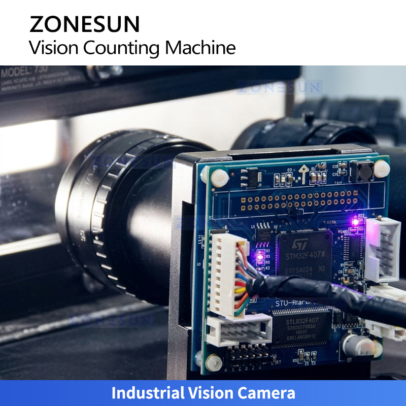 ZONESUN ZS-FSCS05 Automatic Vision Counting Machine for Screws, Fasteners & Small Parts