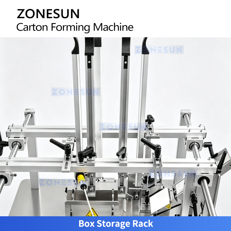 ZONESUN ZS-SEFM01 Compact Carton Erecting Machine for Small Paperboard Boxes