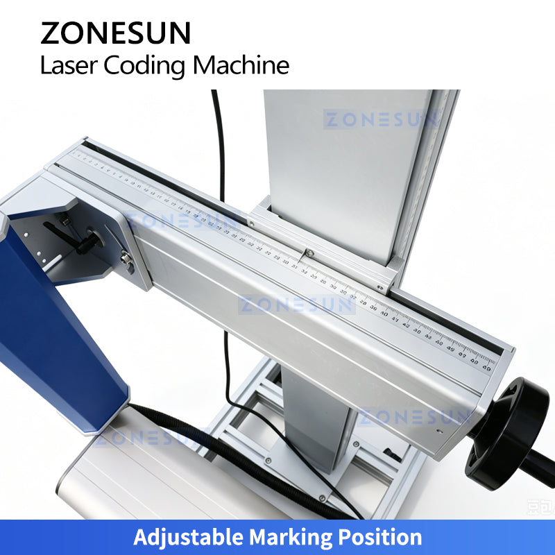 ZONESUN ZS-LM03 QR Code Barcode and Batch Number Laser Marking Machine