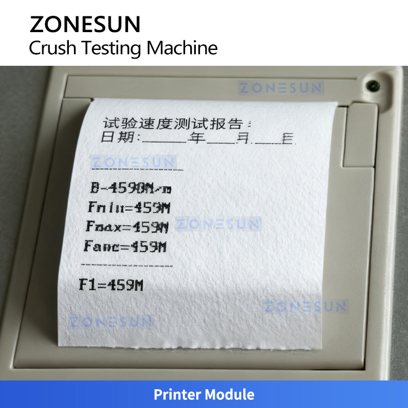 ZONESUN ZS-DTBT2 Paperboard & Corrugated Material Compression Strength Tester