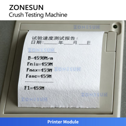ZONESUN ZS-DTBT2 Paperboard & Corrugated Material Compression Strength Tester