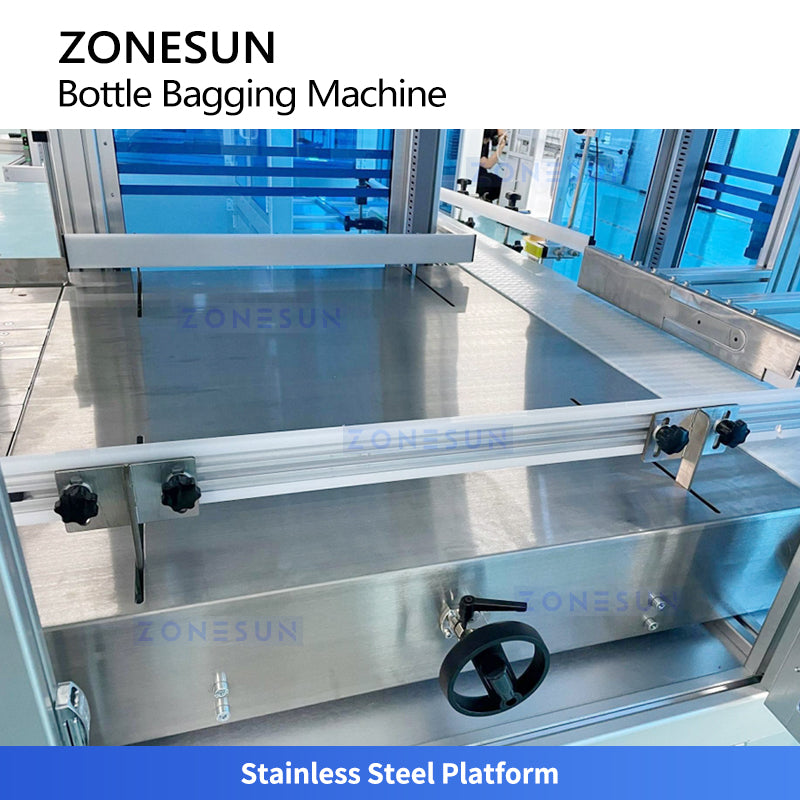 ZONESUN ZS-SPL20 Automatic Plastic Bottle Bagging Machine Plastic Container Packaging Machine