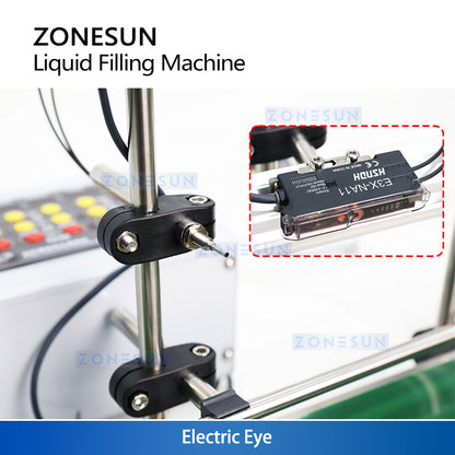 ZONESUN ZS-DPYT200 5-500ml 2 Nozzles Diaphragm Pump Liquid Filling Machine