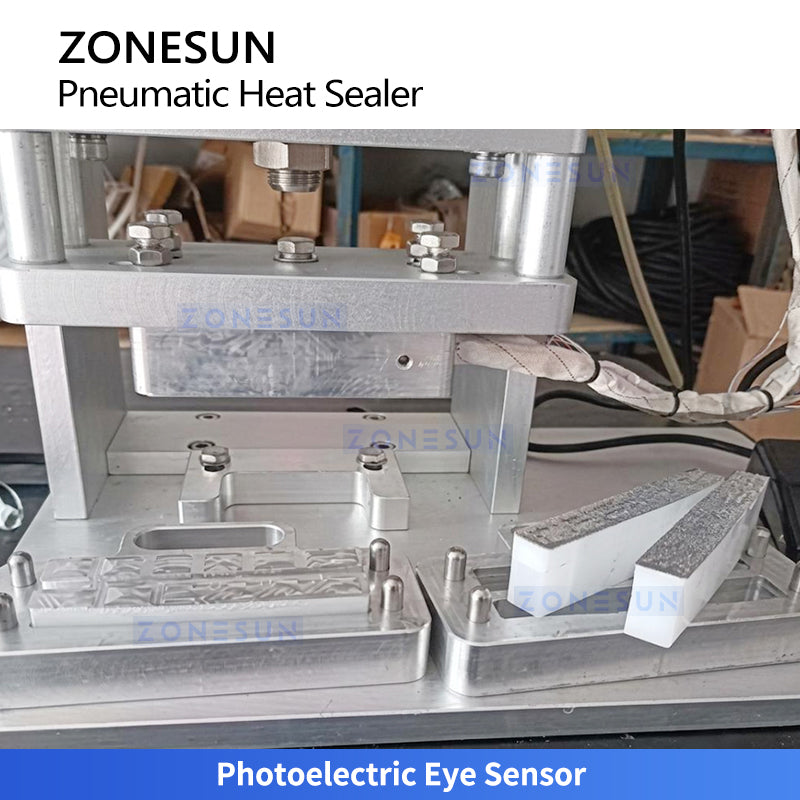 ZONESUN ZS-FK360 Desktop Pneumatic Foil Sealing Machine for Yogurt Cups Creams and Reagent Tubes