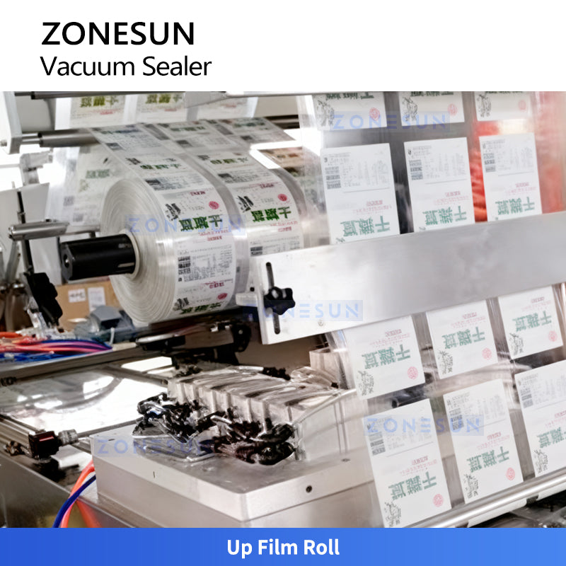 ZONESUN ZS-DLZ380 Automatic Stretch Film Vacuum Packaging Machine