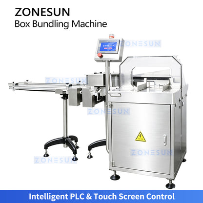 ZONESUN ZS-WK300 Carton Stacking and Film Wrapping Machine for Boxes