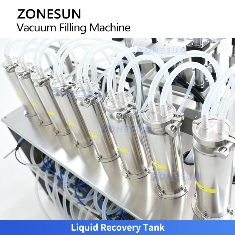 ZONESUN ZS-YTZL8A1 Automatic 8-Head Vacuum Constant-Level Liquid Filling Machine