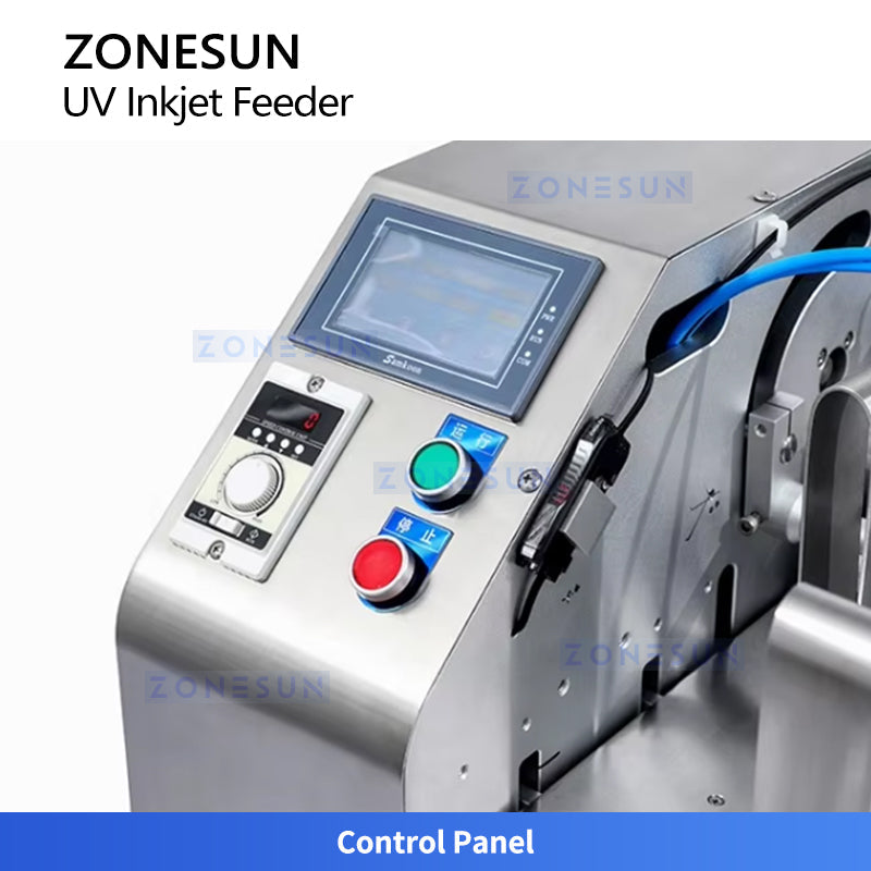 ZONESUN ZS-FYP6 Automatic UV Inkjet Batch Coding Machine for Labels & Cards Print