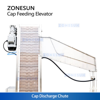 ZONESUN ZS-SLJ1 Automatic Customizable Feeding Elevator Machine For Capping Machine