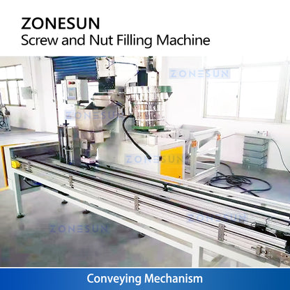 ZONESUN ZS-LSM15 Nut and Bolt Packing Machine Screw Granule Filling Machine