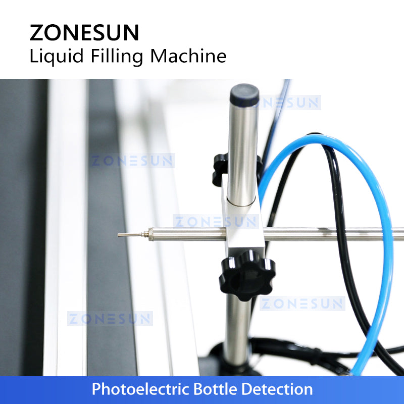 Máquina de llenado de líquidos con bomba magnética automática de 4 boquillas ZONESUN 