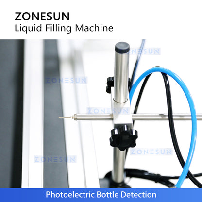 Máquina de llenado de líquidos con bomba magnética automática de 4 boquillas ZONESUN 