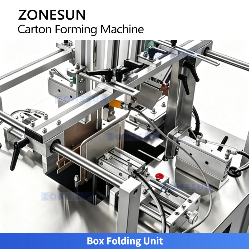 ZONESUN ZS-SEFM01 Compact Carton Erecting Machine for Small Paperboard Boxes