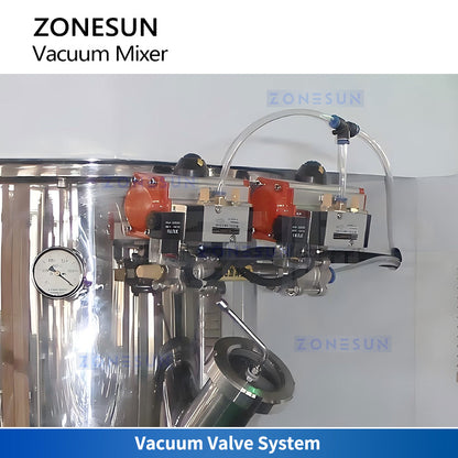 Hydraulic lift mixer