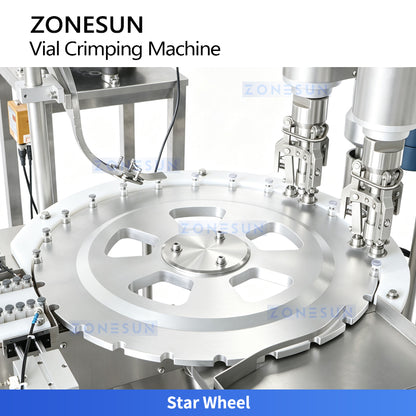ZONESUN ZS-YG100D Automatic Dual-Head Vial Crimping & Capping Machine