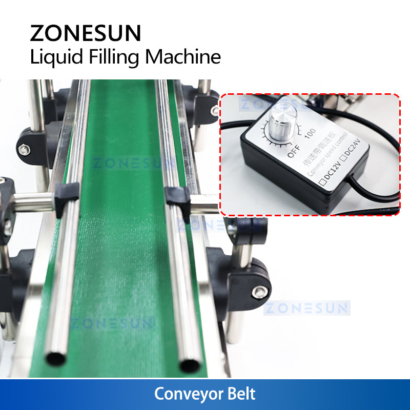 ZONESUN ZS-DPYT200 5-500ml 2 Nozzles Diaphragm Pump Liquid Filling Machine