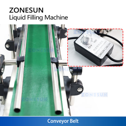 ZONESUN ZS-DPYT200 5-500ml 2 Nozzles Diaphragm Pump Liquid Filling Machine