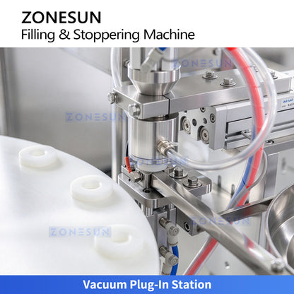 ZONESUN ZS-JJ01S Automatic Cartridge Filling & Stoppering Machine