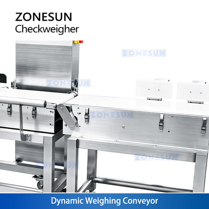 ZONESUN ZS-MD818 Automatic Checkweigher & Metal Detector with Reject System