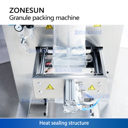 ZONESUN ZS-FM1000V Automatic Granule VFFS Machine Nuts Vacuum Filling & Sealing Machine