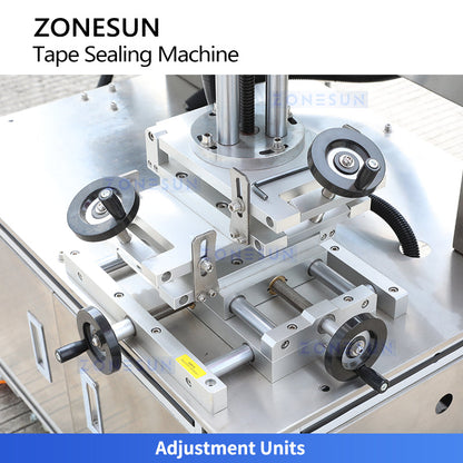 ZONESUN ZS-202F Perfume Tube Box Tape Wrapping and Sealing Machine