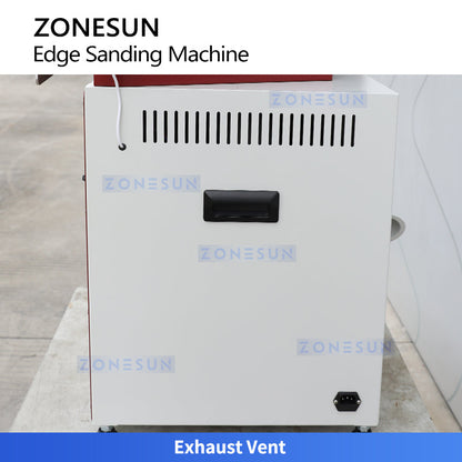 ZONESUN ZS-V05 Single-Wheel Leather Edge Sanding & Burnishing Machine | 100–3000 RPM | Ø100–120mm Wheel