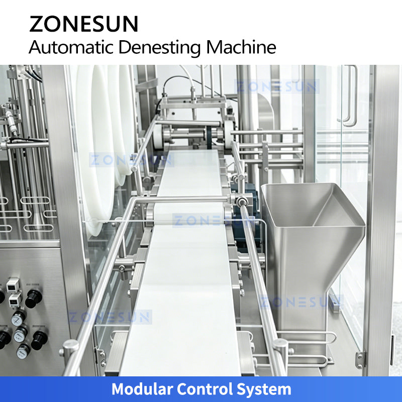 ZONESUN ZS-DM1 Automatic Prefilled Syringe Denesting Machine for Syringe Filling Lines