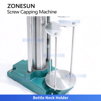 ZONESUN ZS-YG60B2 Semi-Automatic 28mm Screw Cap Bottle Capping Machine