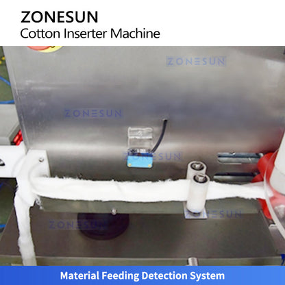 Automatic Cotton and Desiccant Inserting Machine