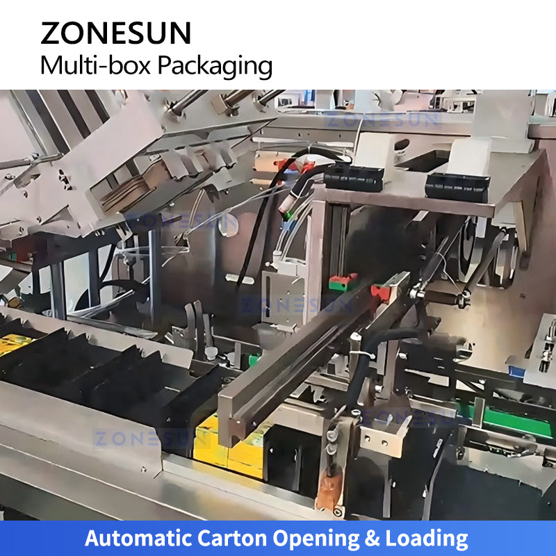 ZONESUN ZS-CSPM7 High-Speed Case Stacking & Carton Packing System  ZONESUNPRO