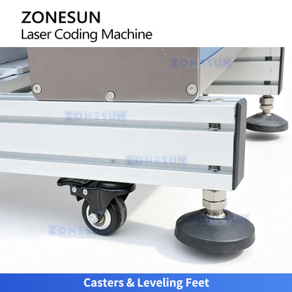 ZONESUN ZS-LM03 QR Code Barcode and Batch Number Laser Marking Machine