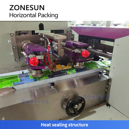 ZONESUN ZS-SYP25 Viscous Food Filling and Sealing Equipment Granular Mixture Automatic Bagging Packaging Machine