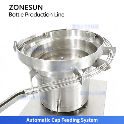 ZONESUN ZS-FAL180V20 Automatic Small Bottle Filling Capping Labeling Line